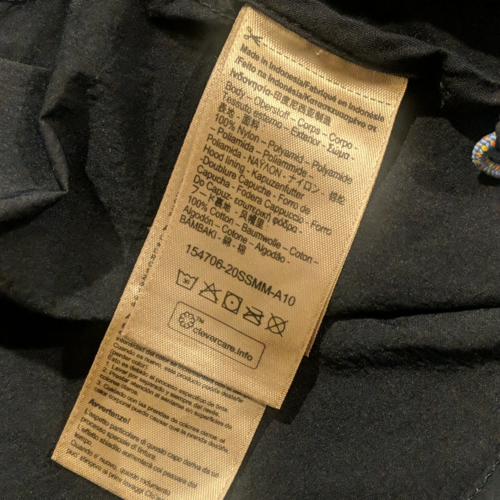 NWOT Scotch & Soda Navy Windbreaker - Picture 4 of 6